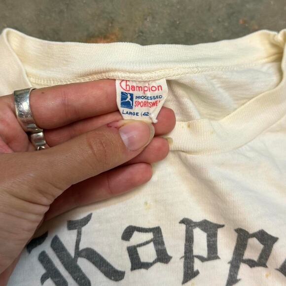 1950s Phi Kappa Tau vintage fraternity tee - Picture 3 of 3